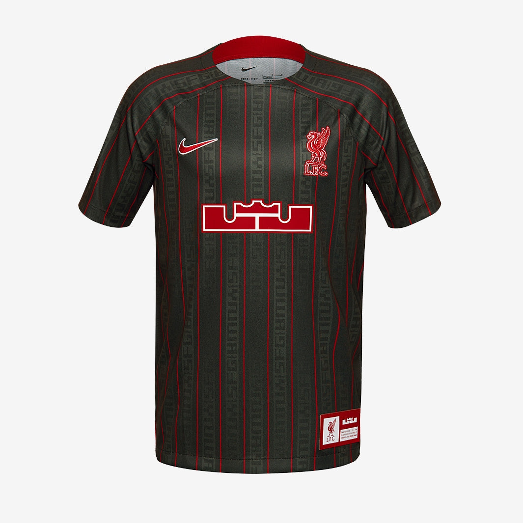 Camisa Kids Nike LeBron James Liverpool FC Torcedor - foto 1