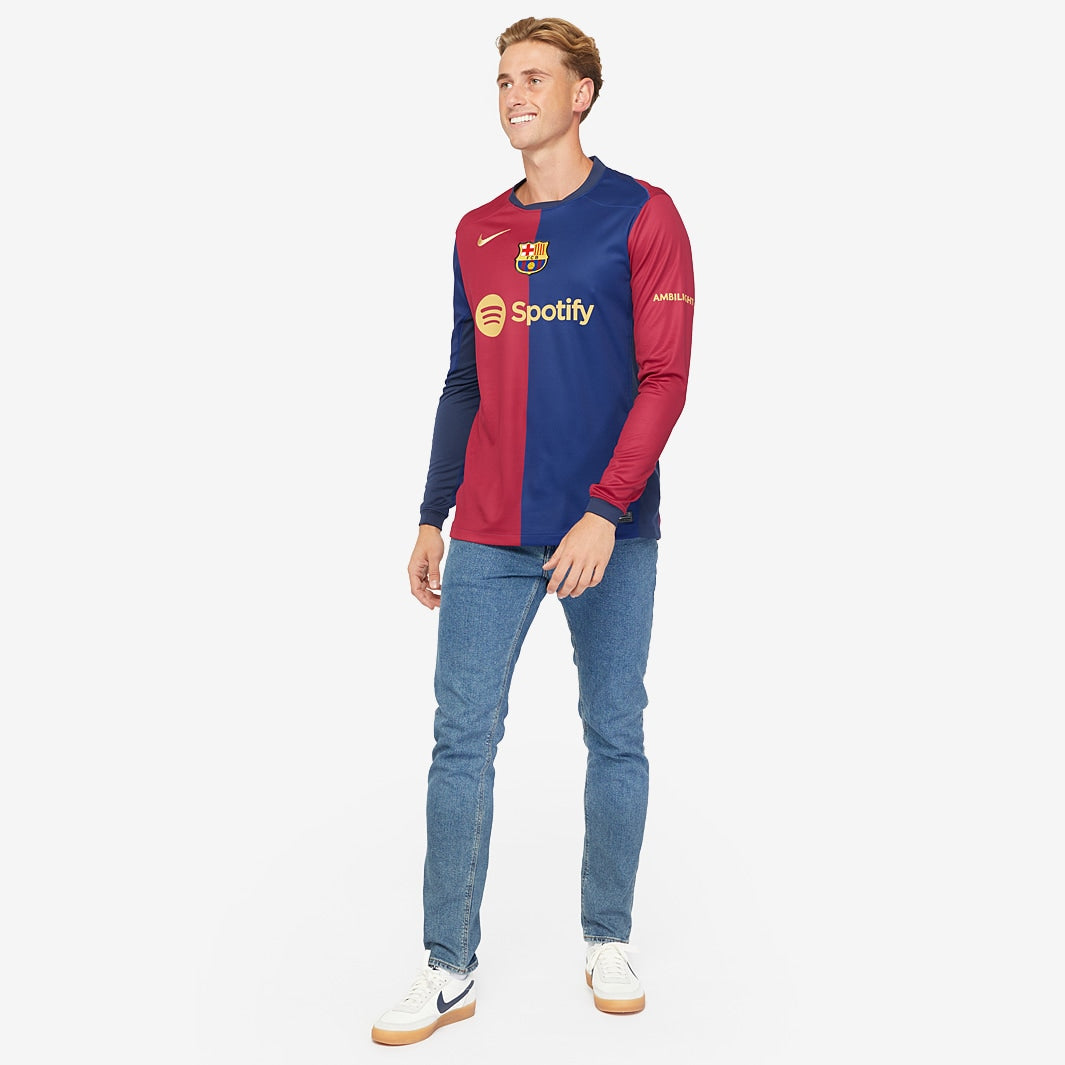 Camisa Manga Longa Nike FC Barcelona 2024/25 Torcedor - foto 2
