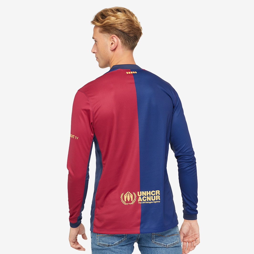 Camisa Manga Longa Nike FC Barcelona 2024/25 Torcedor - foto 3