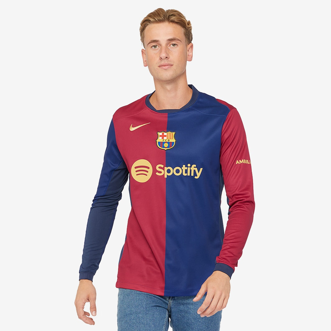 Camisa Manga Longa Nike FC Barcelona 2024/25 Torcedor - foto 1