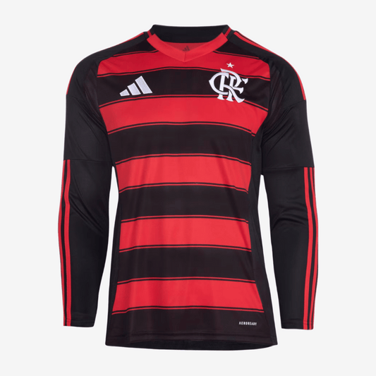Camisa Manga Longa Adidas Flamengo 2025/26 I - foto 1