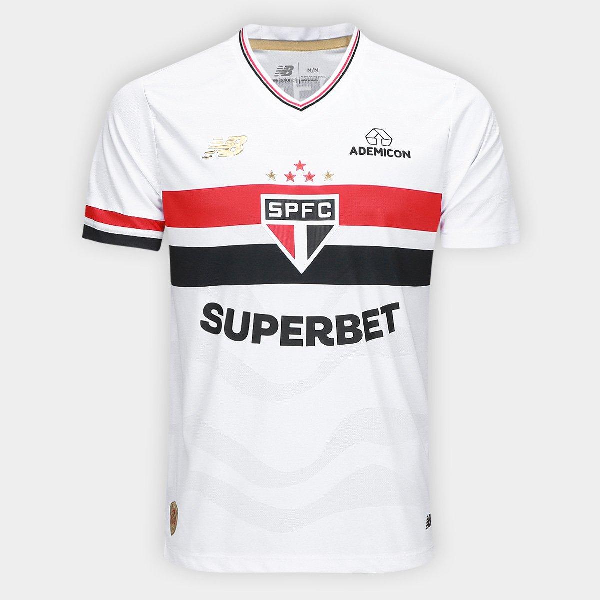 Camisa New Balance São Paulo 2025/26 I Oscar N° 8 - foto 2