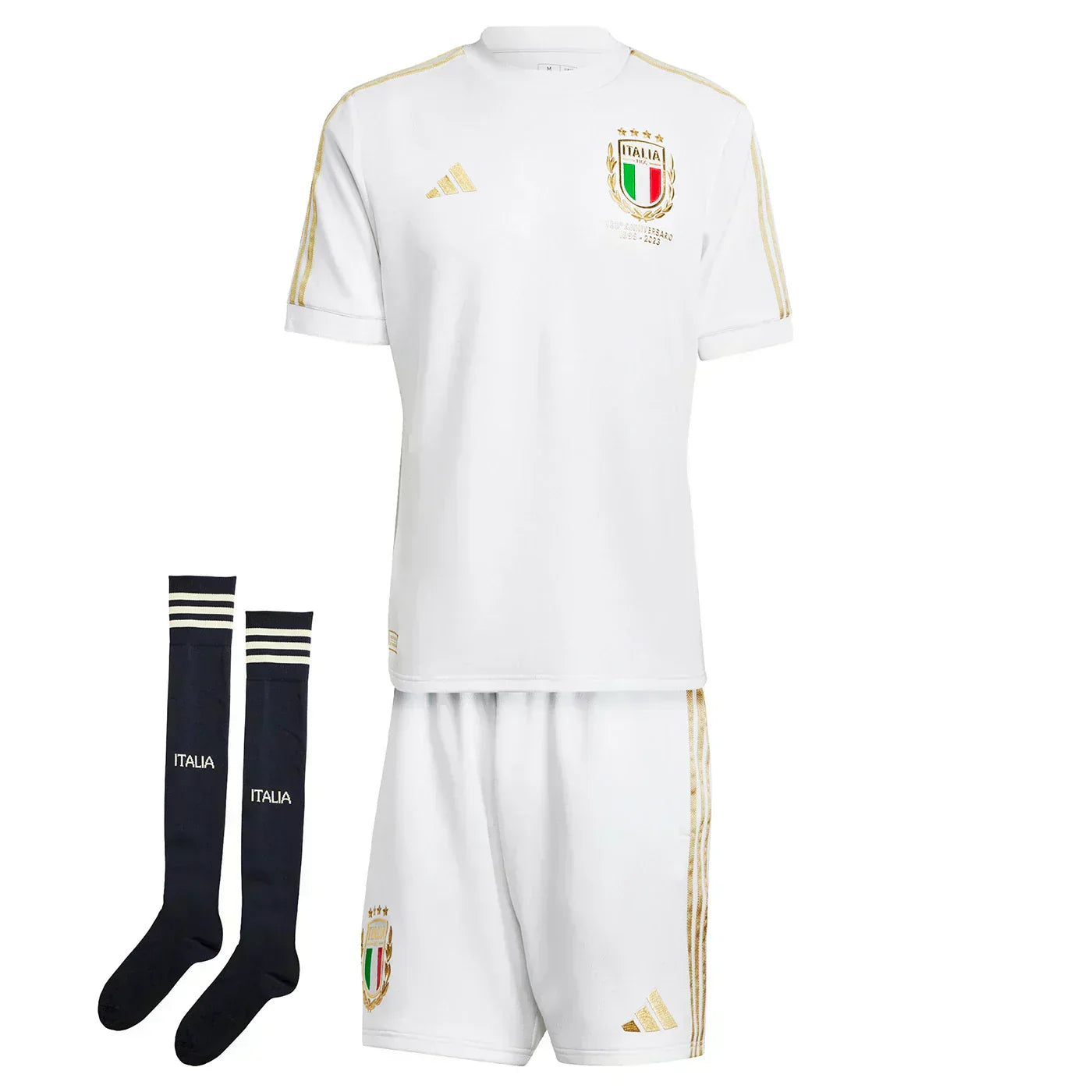 Camisa Adidas Itália 125th Anniversary - foto 3