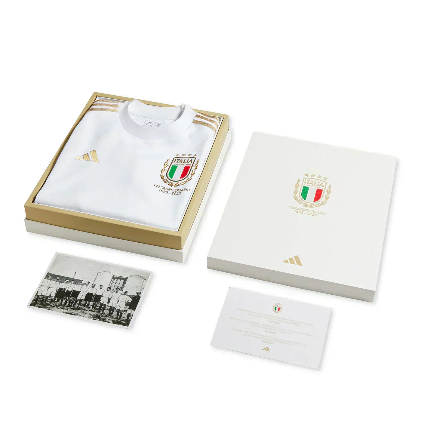 Camisa Adidas Itália 125th Anniversary - foto 4