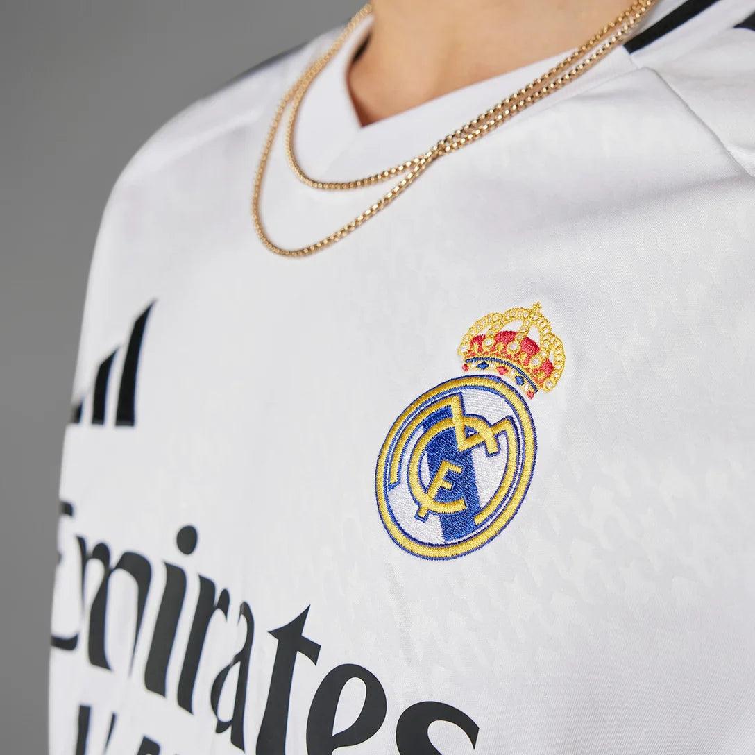 Camisa Adidas Real Madrid 2024/25 I Manga Longa - foto 3