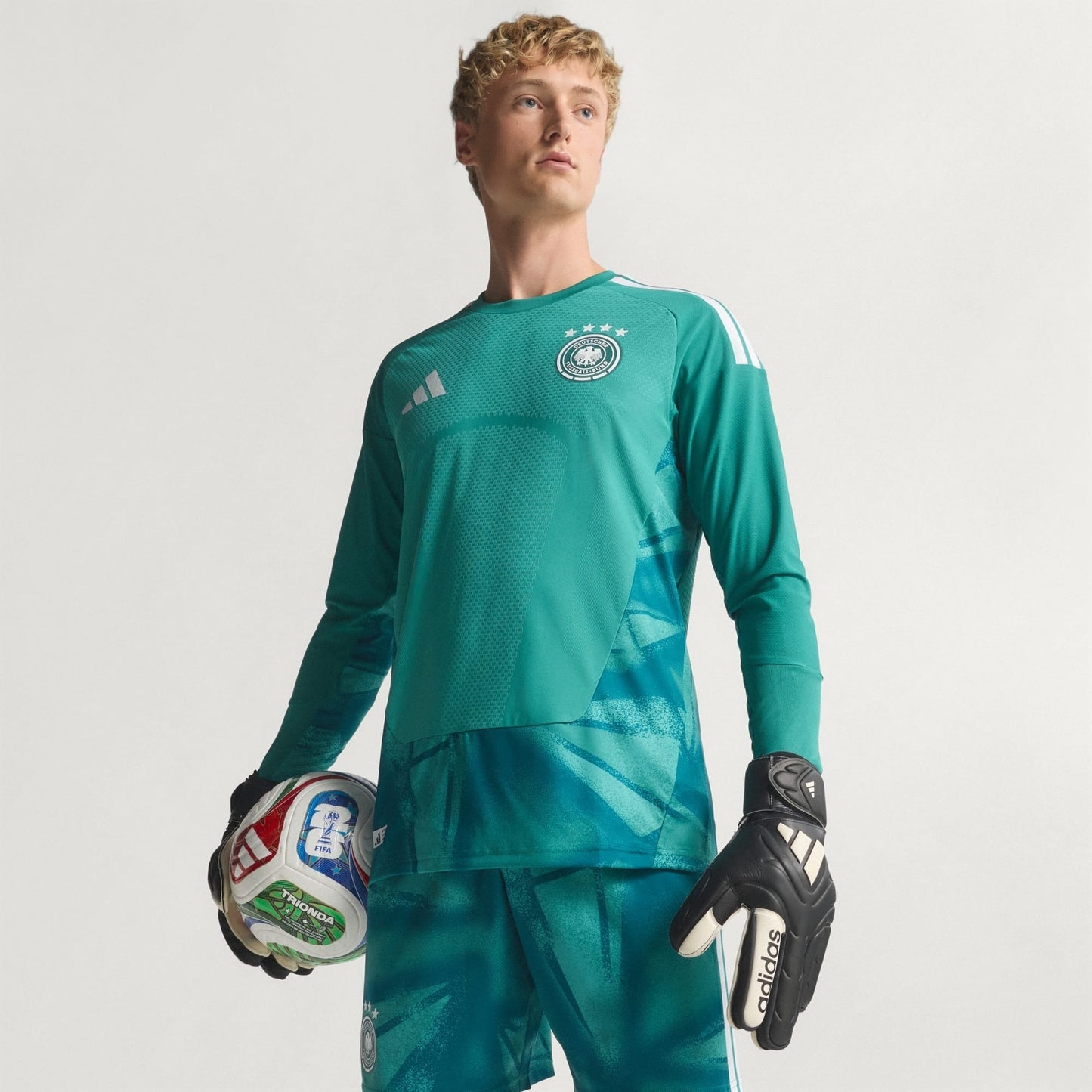 Camisa Goleiro Manga Longa Alemanha 2026/27 I Jogador - foto 1