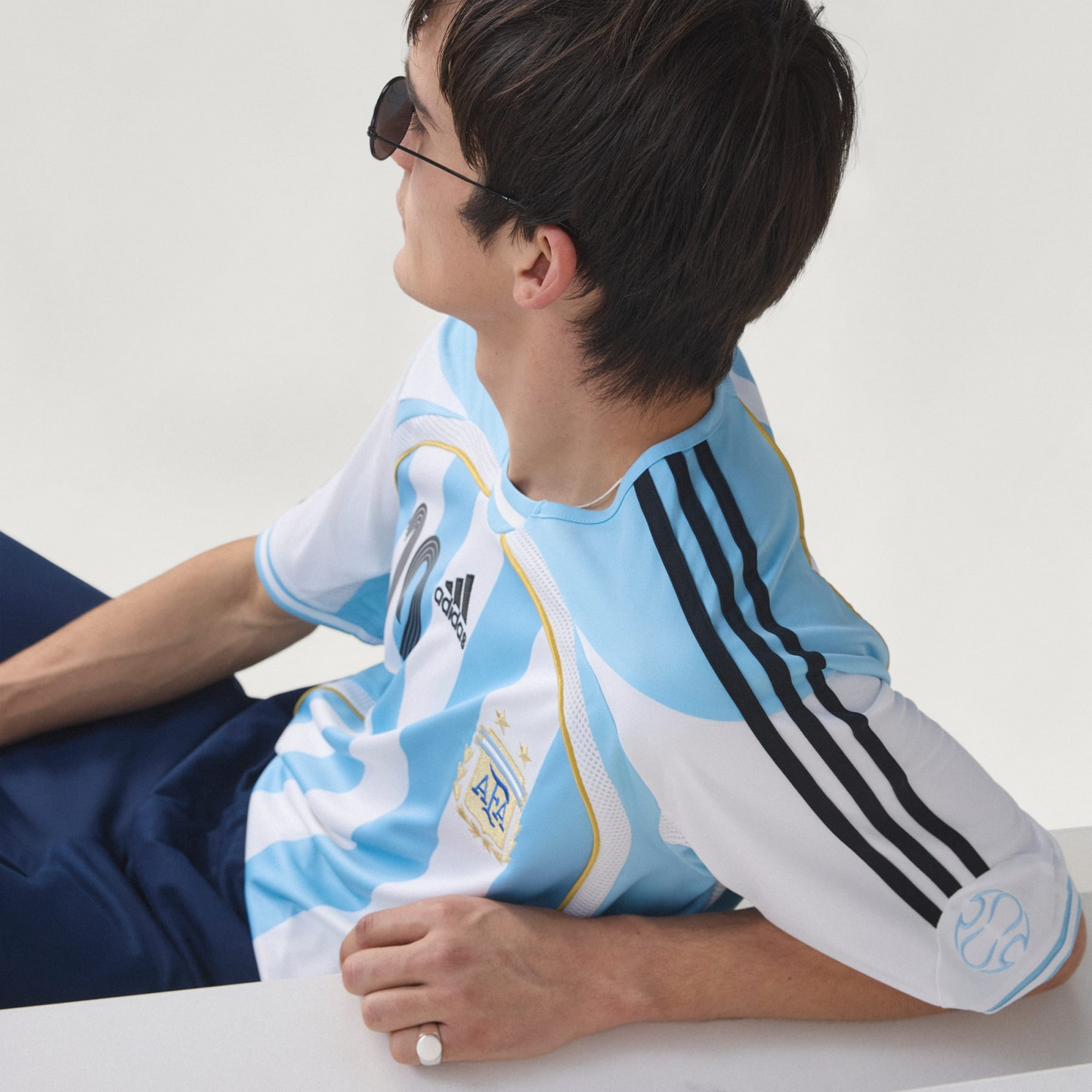 Camisa I Messi Argentina 2006 - foto 6