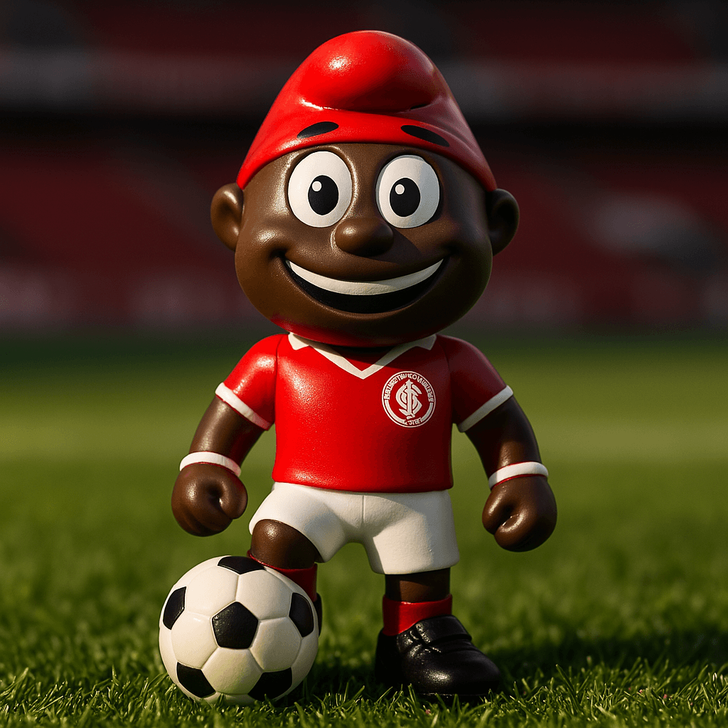 Boneco Mascote do Internacional O Saci - foto 4