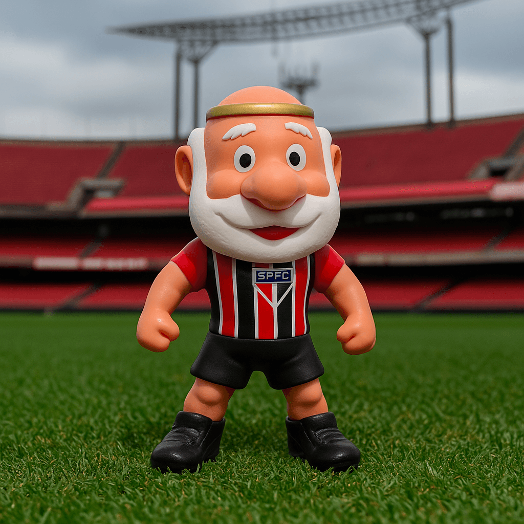 Mascote São Paulo O Santo Tricolor Camisa 2 - foto 4