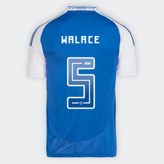 Camisa Adidas Cruzeiro 2025/26 I WALACE N° 5 - foto 1