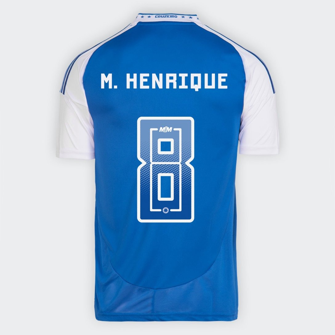 Camisa Adidas Cruzeiro 2025/26 I M. HENRIQUE N° 8 - foto 1
