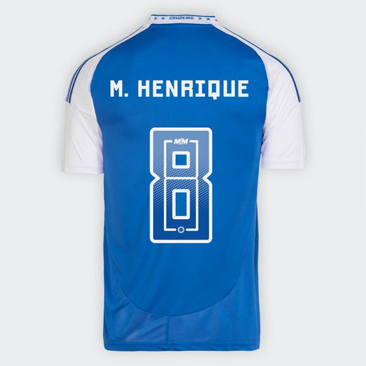 Camisa Adidas Cruzeiro 2025/26 I M. HENRIQUE N° 8 - foto 1