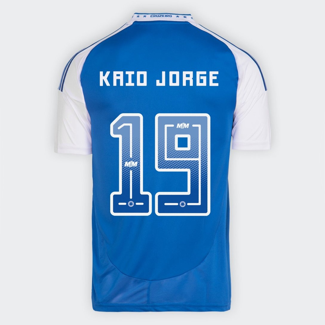 Camisa Adidas Cruzeiro 2025/26 I KAIO JORGE N° 19 - foto 1