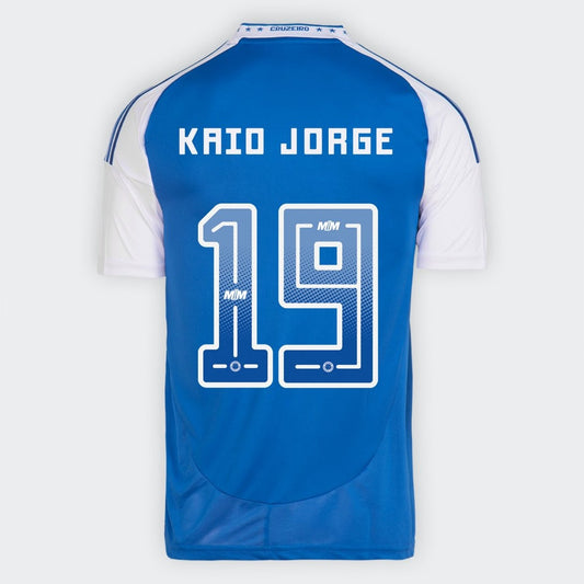 Camisa Adidas Cruzeiro 2025/26 I KAIO JORGE N° 19 - foto 1