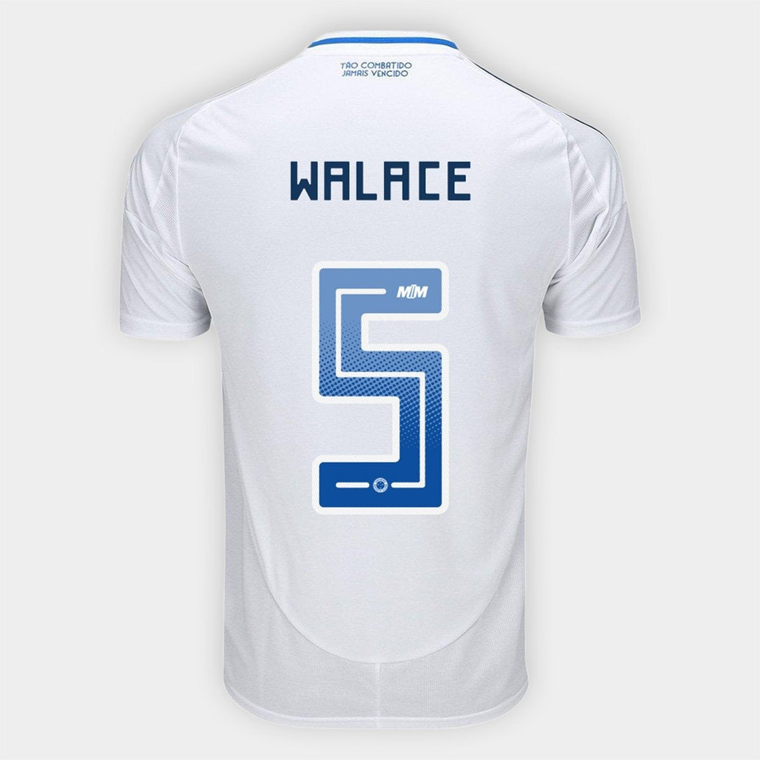 Camisa Adidas Cruzeiro 2025/26 II WALACE N° 5 - foto 1