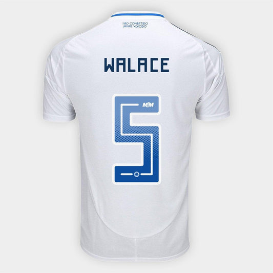 Camisa Adidas Cruzeiro 2025/26 II WALACE N° 5 - foto 1