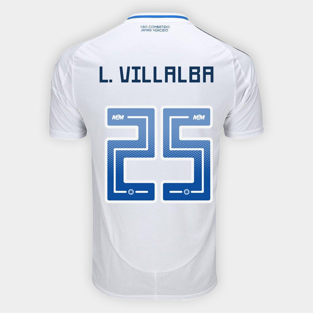 Camisa Adidas Cruzeiro 2025/26 II l. VILLALBA N° 25 - foto 1
