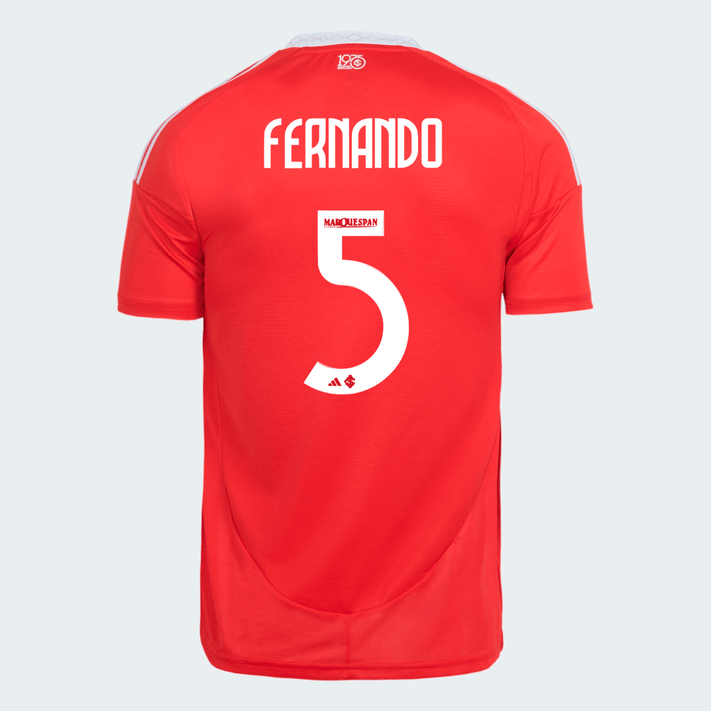 Camisa Adidas Internacional 2025/26 I - Fernando N° 5 - foto 1