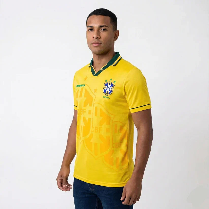 Camisa Seleção Brasil Home - Retrô 1994 - foto 1