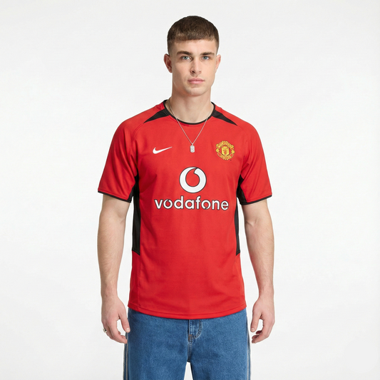 Camisa Retrô Manchester United 2002/04 I - foto 1