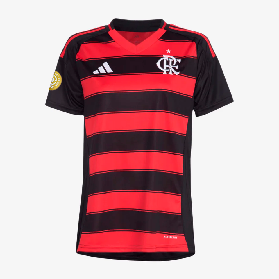 Camisa Feminina Adidas Flamengo 2025/26 I - foto 7