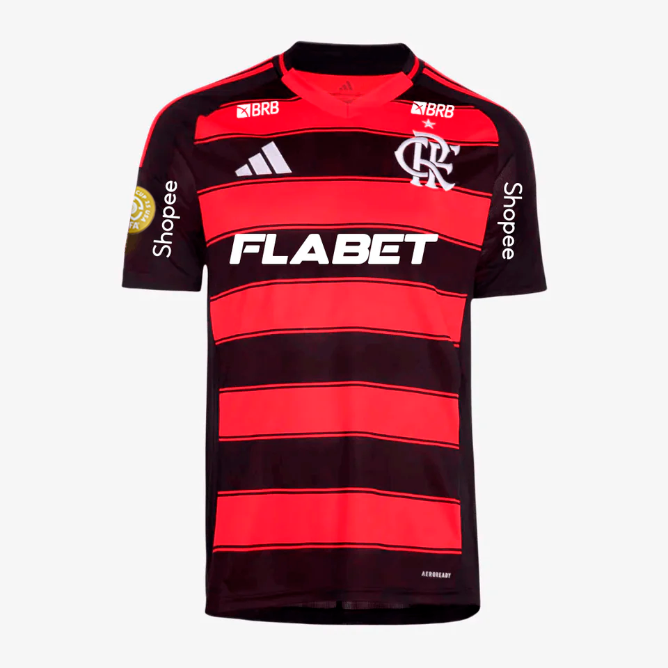 Camisa Adidas Flamengo 2025/26 I Com Patrocínios - foto 2