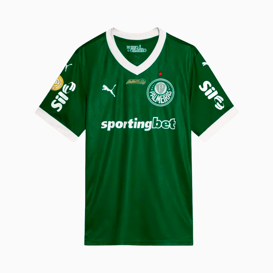 Camisa Puma Palmeiras 2025/26 I Com Patrocínios - foto 6