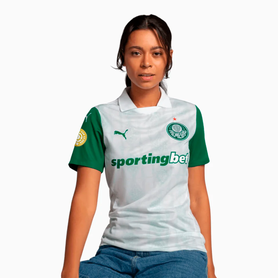 Camisa Feminina Puma Palmeiras 2025/26 II Torcedor - foto 5