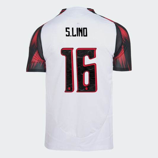 Camisa Adidas Flamengo 2025/26 II S. LINO N° 16 - foto 1