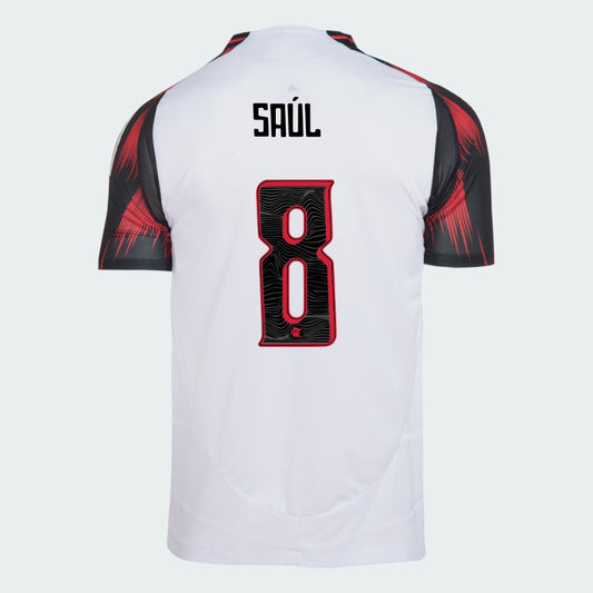 Camisa Adidas Flamengo 2025/26 II SAÚL N° 8 - foto 1