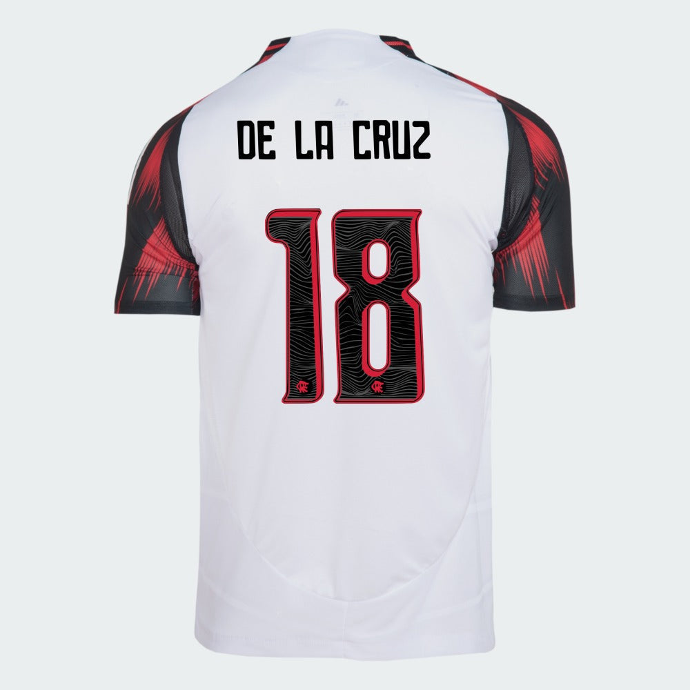 Camisa Adidas Flamengo 2025/26 II DE LA CRUZ N° 18 - foto 1