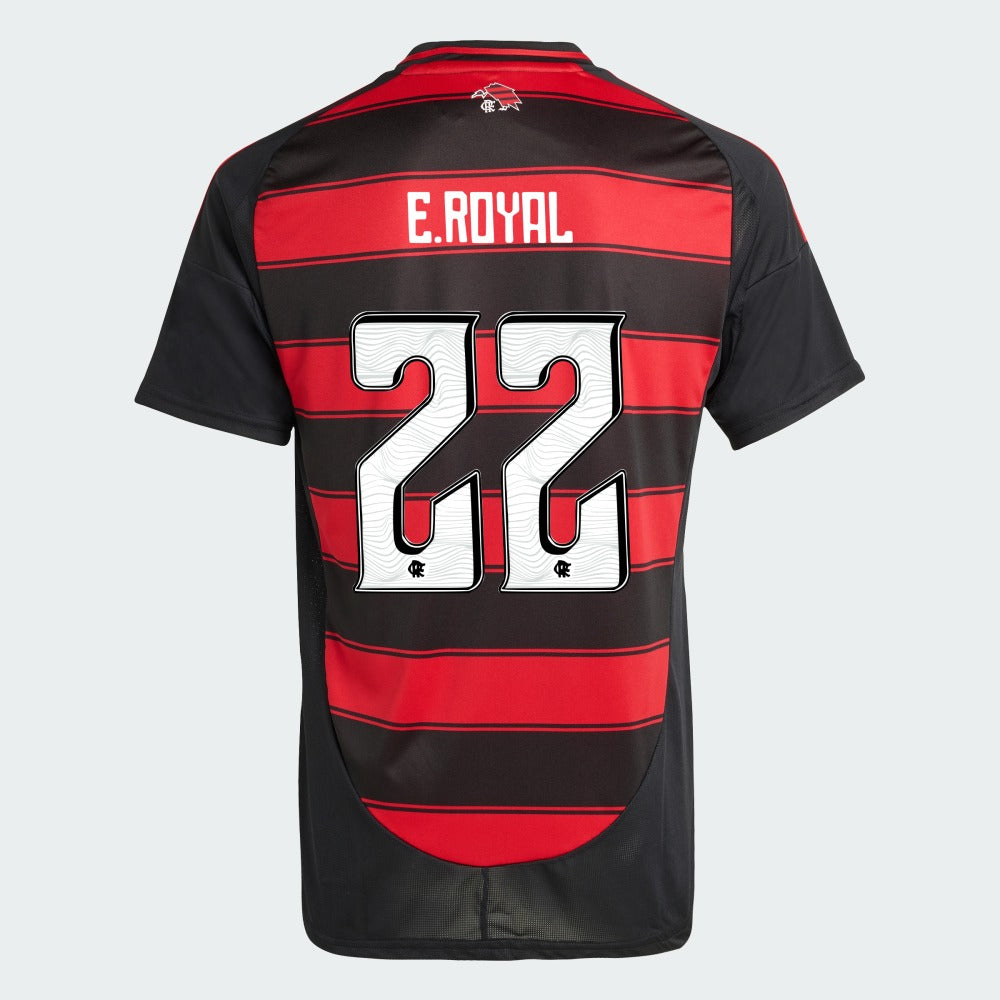 Camisa Adidas Flamengo 2025/26 I E. ROYAL N° 22 - foto 1