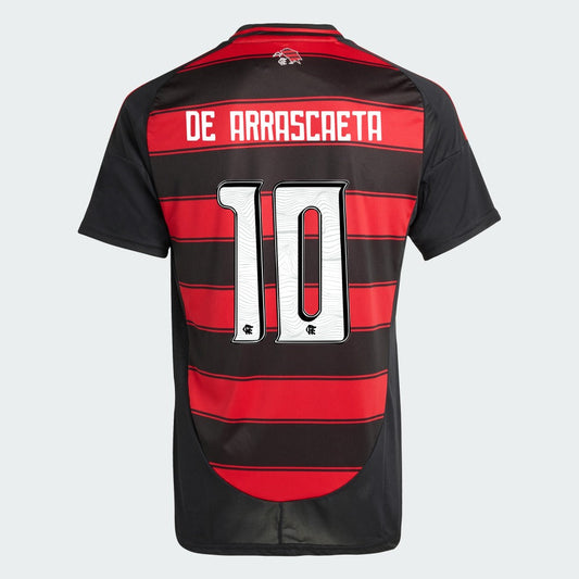 Camisa Adidas Flamengo 2025/26 I DE ARRASCAETA N° 10 - foto 1