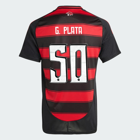 Camisa Adidas Flamengo 2025/26 I G PLATA N° 50 - foto 1