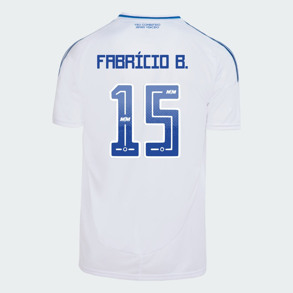 Camisa Adidas Cruzeiro 2025/26 II FABRICIO B. N° 15 - foto 1