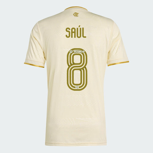Camisa Adidas Flamengo 2025/26 III SAÚL N° 8 - foto 1
