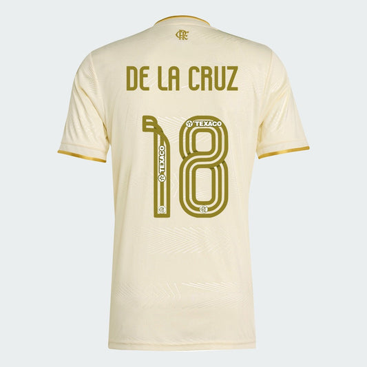 Camisa Adidas Flamengo 2025/26 III DE LA CRUZ N° 18 - foto 1