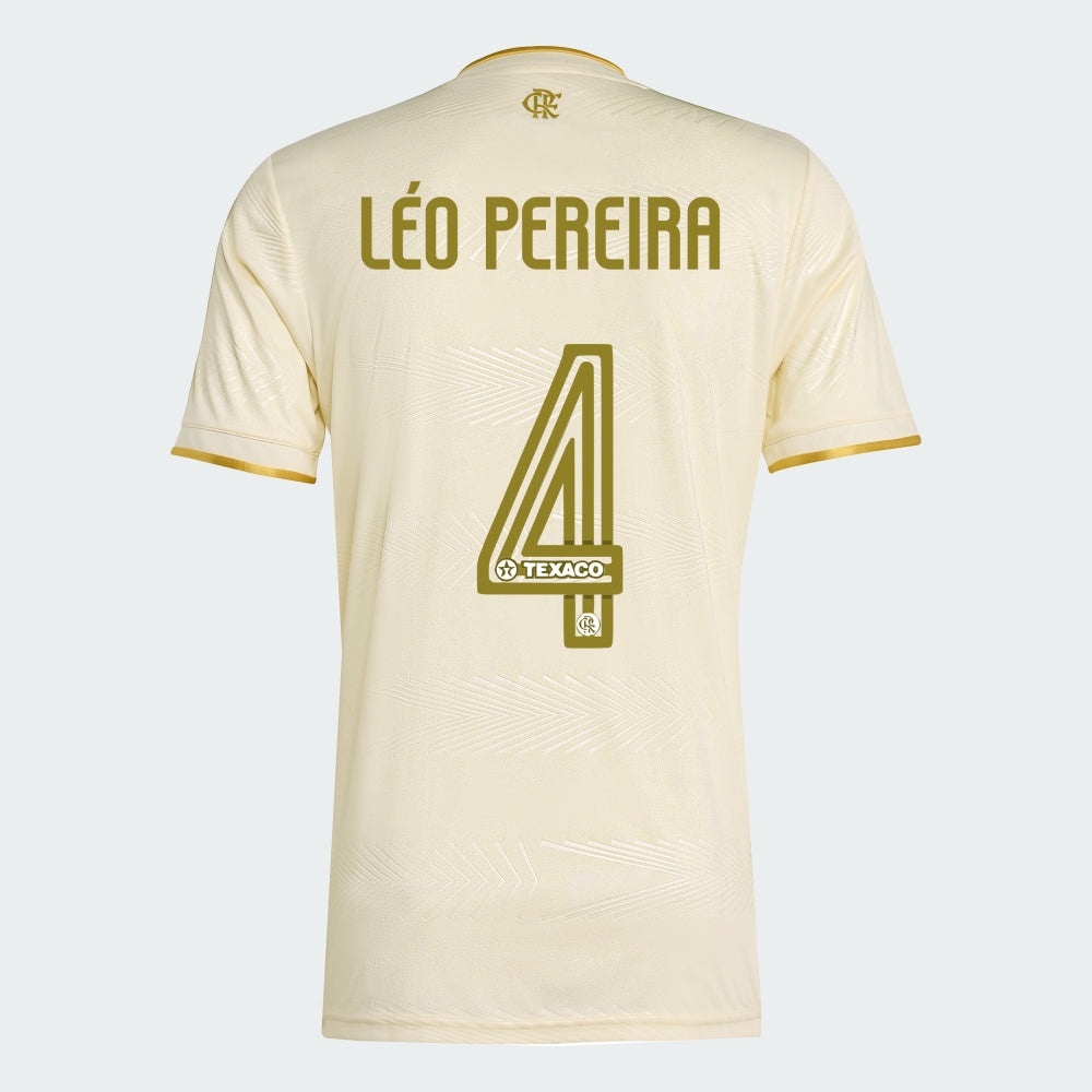 Camisa Adidas Flamengo 2025/26 III Léo Pereira N° 4 - foto 1