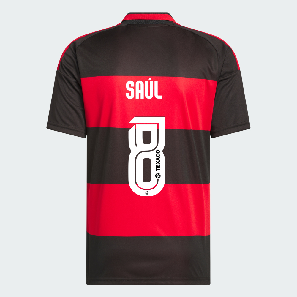 Camisa Adidas Flamengo 2026/27 I SAÚL N° 8 - foto 1