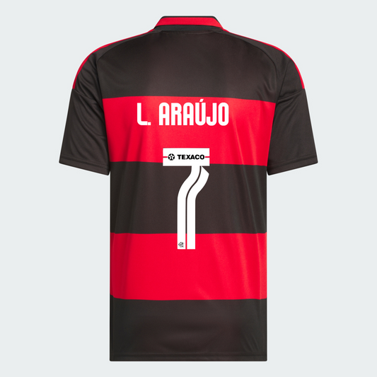 Camisa Adidas Flamengo 2026/27 I L. ARAÚJO N° 7 - foto 1