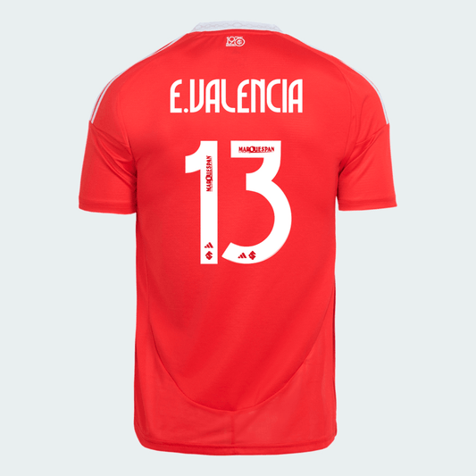 Camisa Adidas Internacional 2025/26 I - E. Valencia N° 13 - foto 1