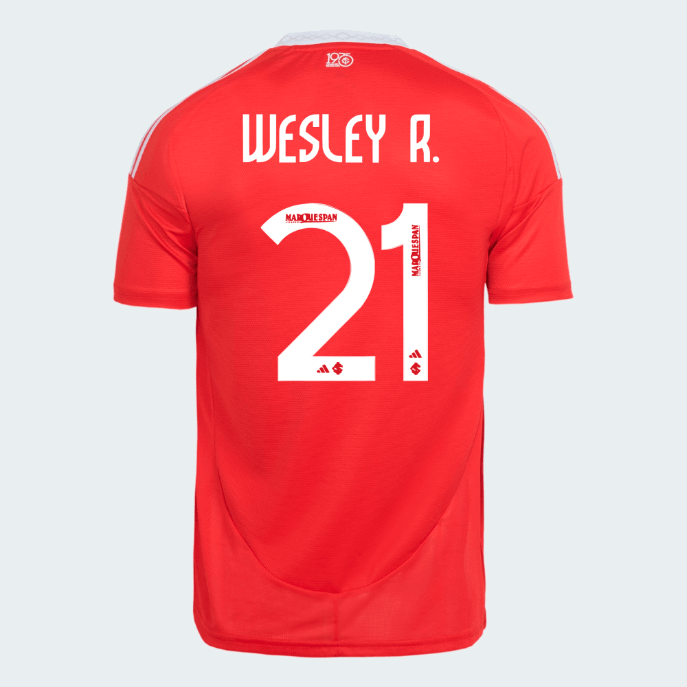 Camisa Adidas Internacional 2025/26 I - Wesley R. N° 21 - foto 1