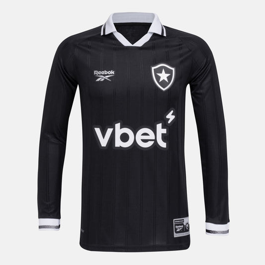 Camisa Rebook Botafogo 2025/26 II Manga Longa - foto 1