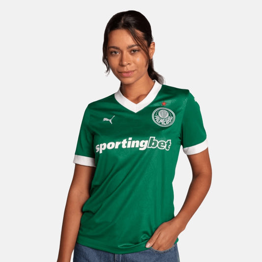 Camisa Feminina Puma Palmeiras 2025/26 I Torcedor - foto 1