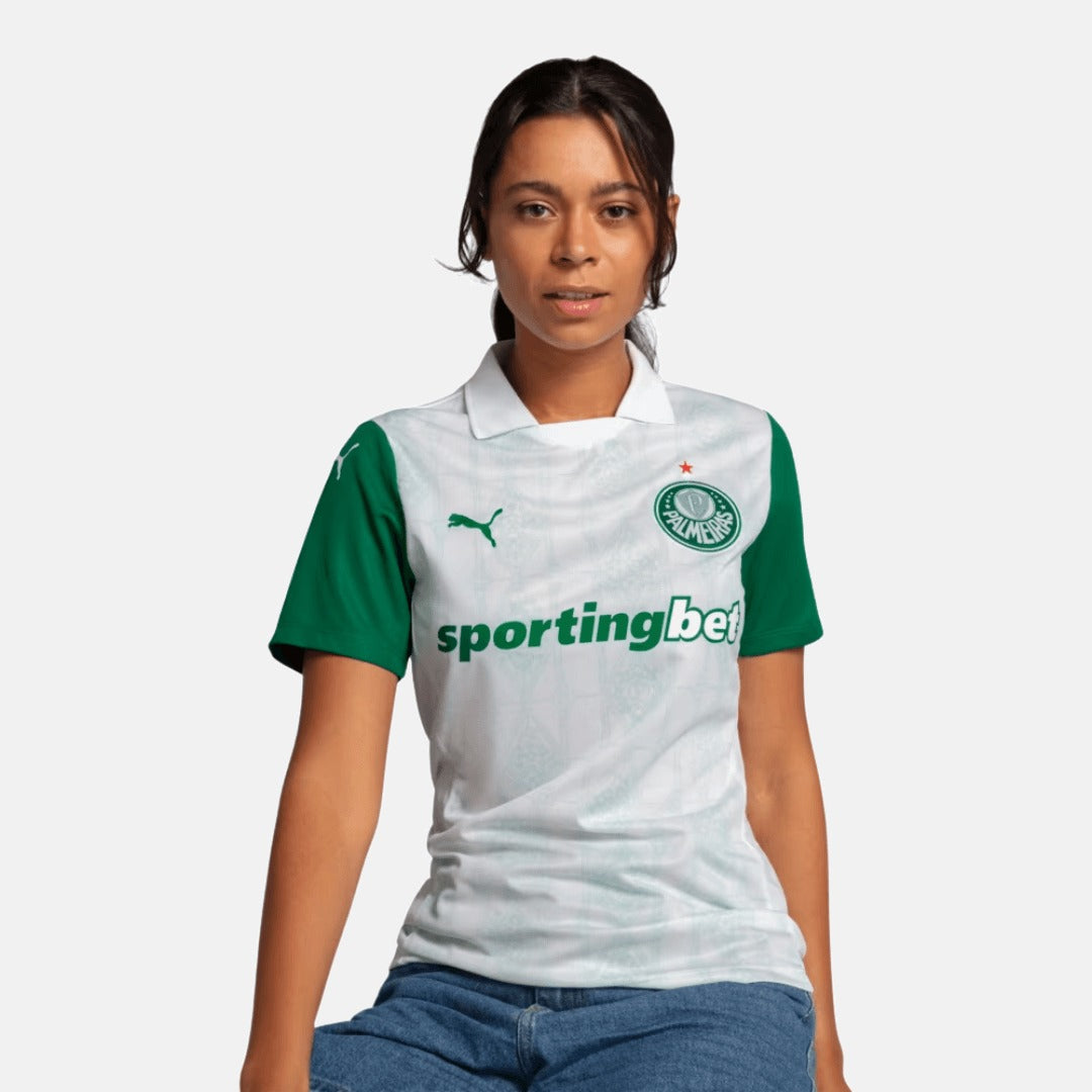 Camisa Feminina Puma Palmeiras 2025/26 II Torcedor - foto 1