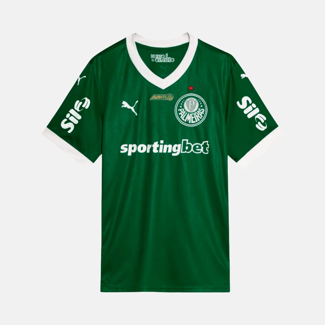 Camisa Puma Palmeiras 2025/26 I Com Patrocínios - foto 1