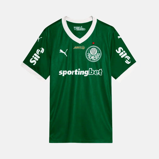 Camisa Puma Palmeiras 2025/26 I Com Patrocínios - foto 1