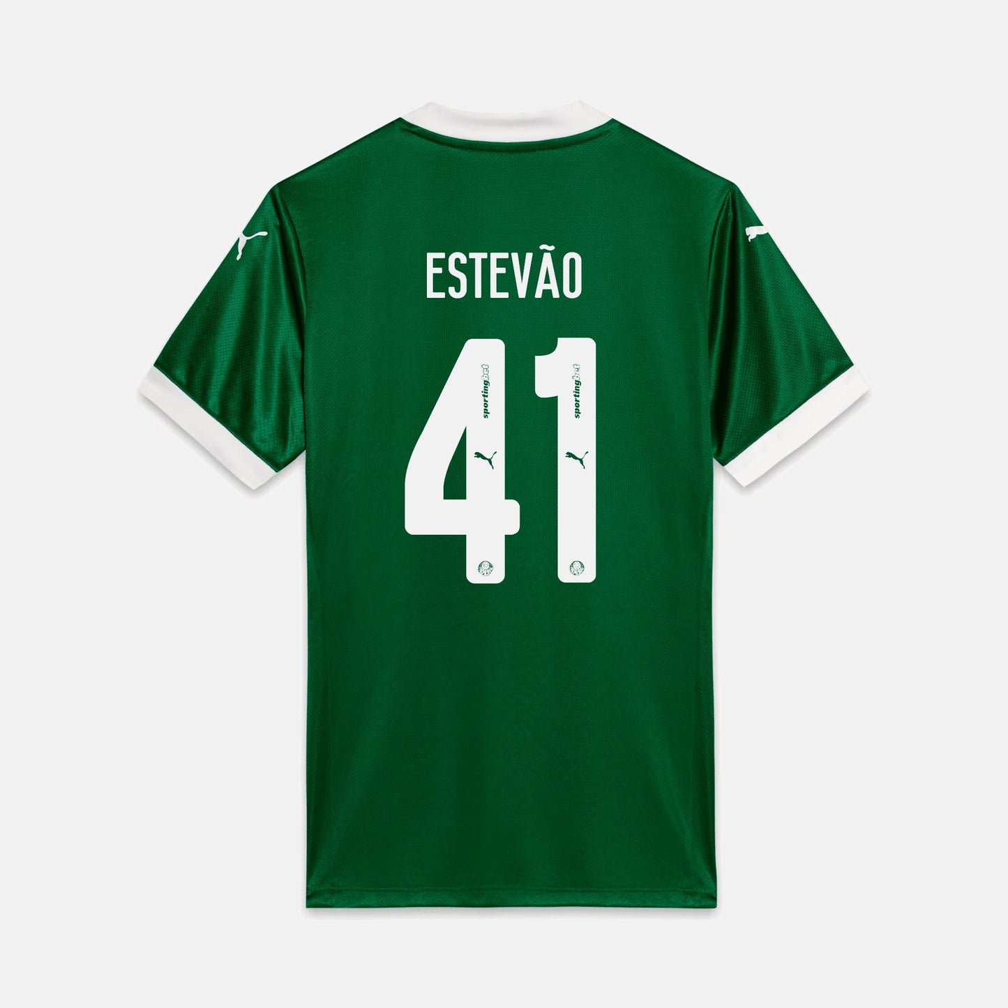Camisa Puma Palmeiras 2025/26 I - Estevão N° 41 - foto 1