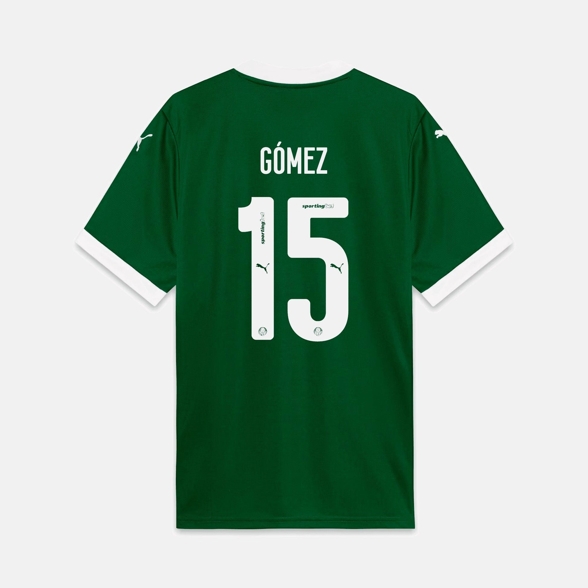 Camisa Puma Palmeiras 2025/26 I - Gómes N° 15 - foto 1