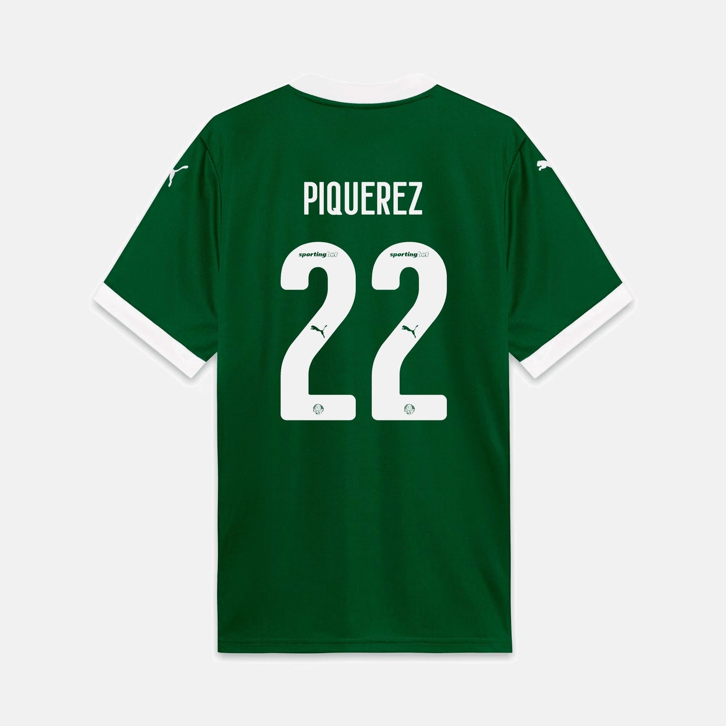Camisa Puma Palmeiras 2025/26 I - Piquerez N° 22 - foto 1
